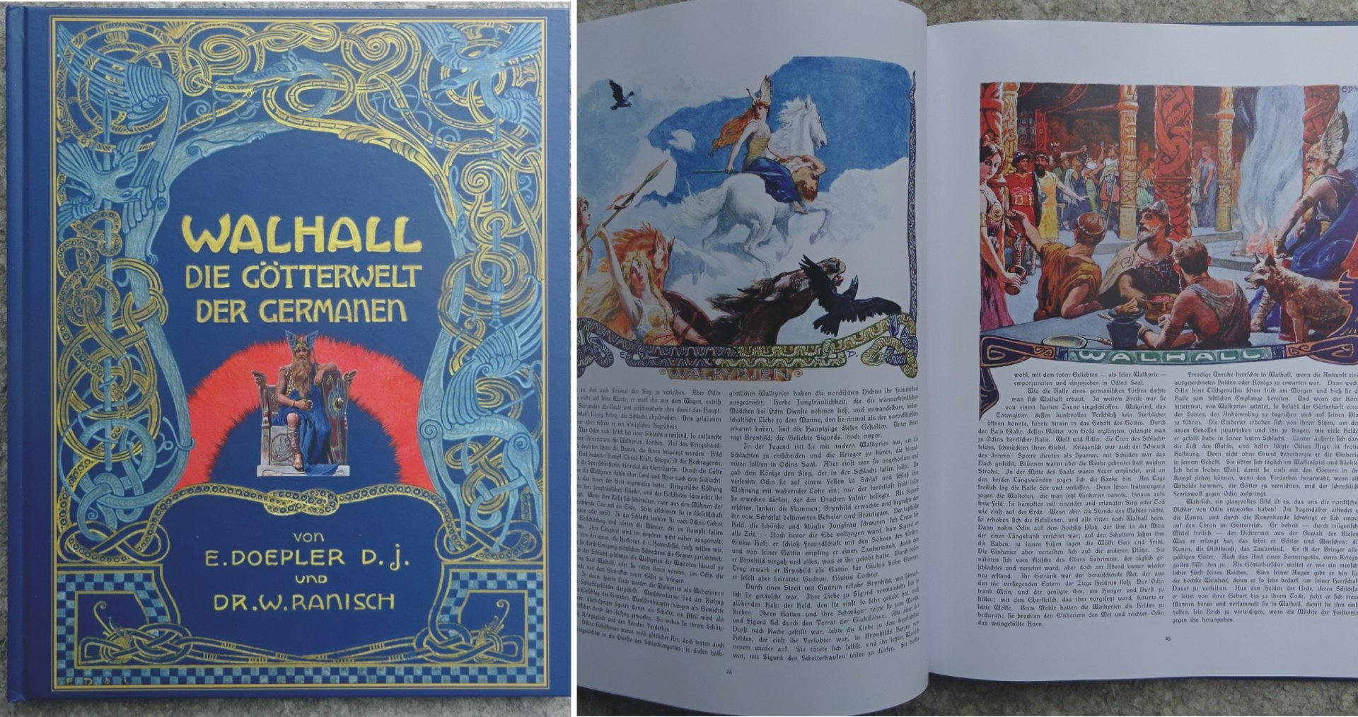 Buch „Walhall, die Götterwelt der Germanen“ – Bild 1