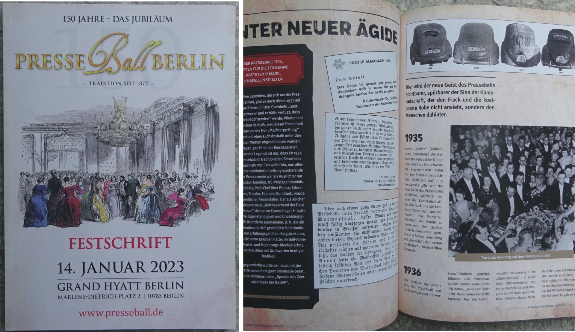 Buch „150 Jahre Presseball Berlin“ – Bild 1