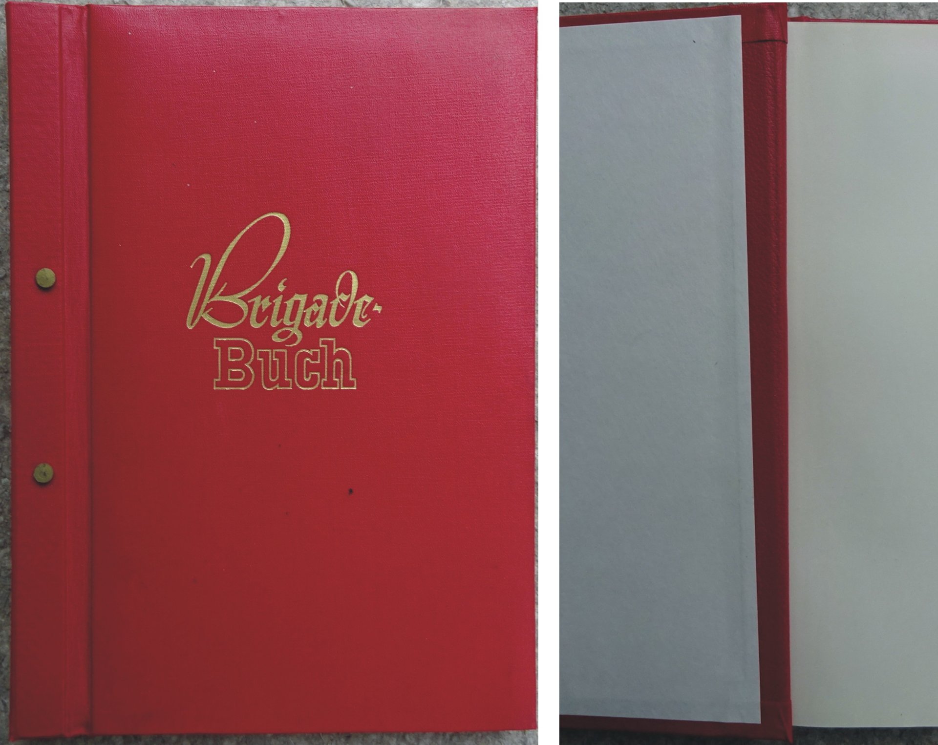 Buch „Brigadebuch“ (Leeres Buch) – Bild 1