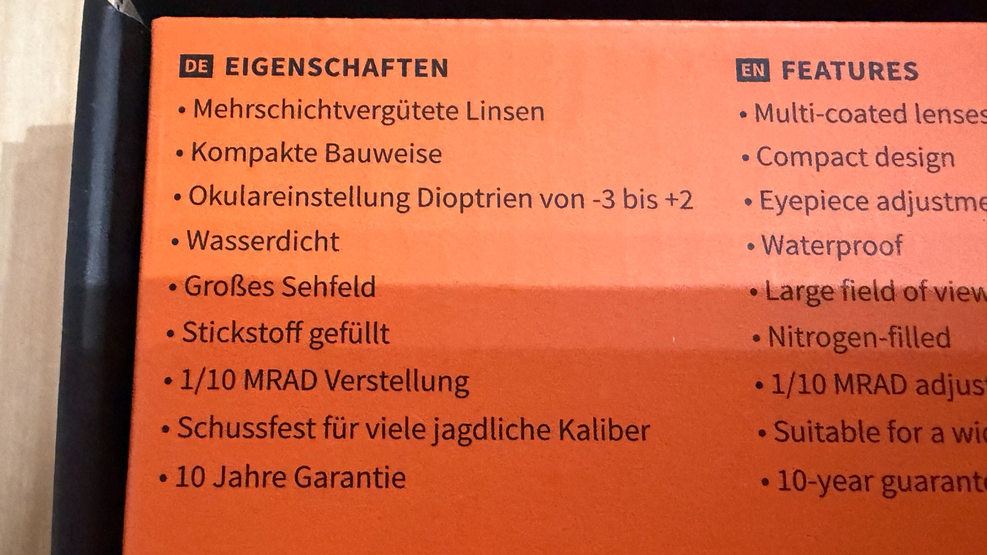 Zielfernrohr Anschütz Optics CLASSIC 3-9x40 Neuwertig – Bild 5