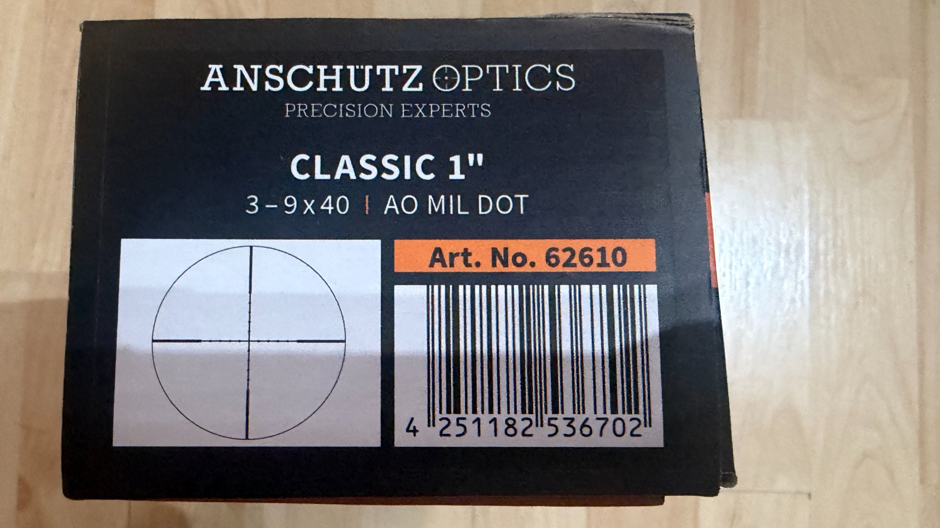 Zielfernrohr Anschütz Optics CLASSIC 3-9x40 Neuwertig – Bild 3