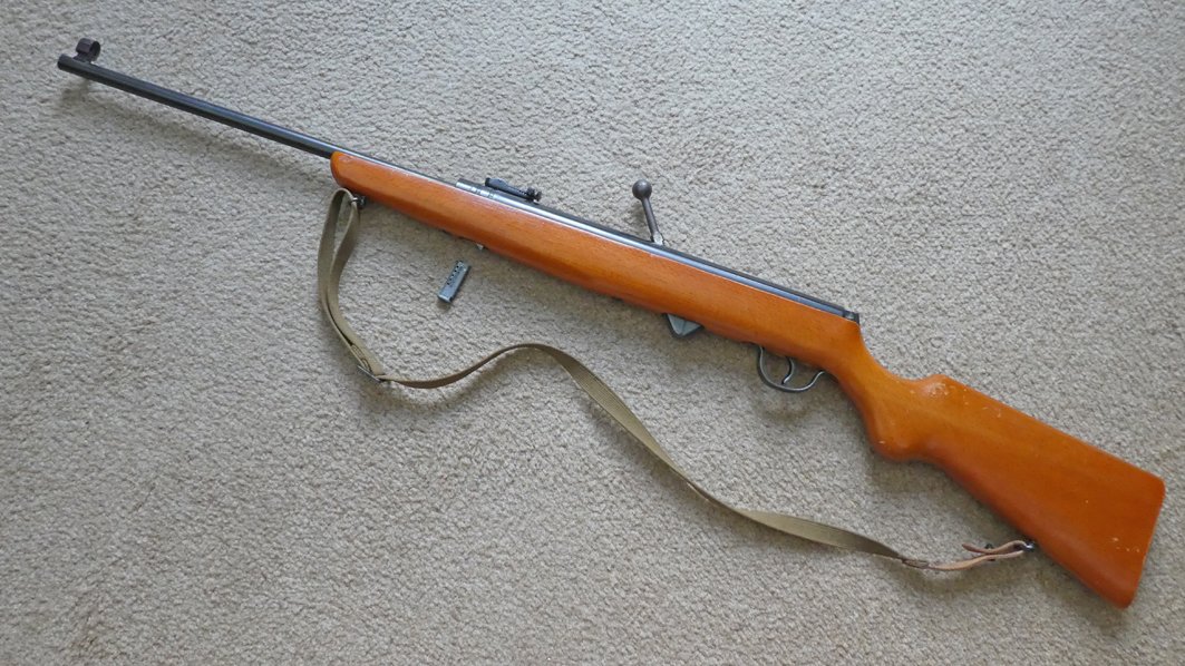 Haenel 310 Originalzustand mit Riemen und Magazin – Bild 1