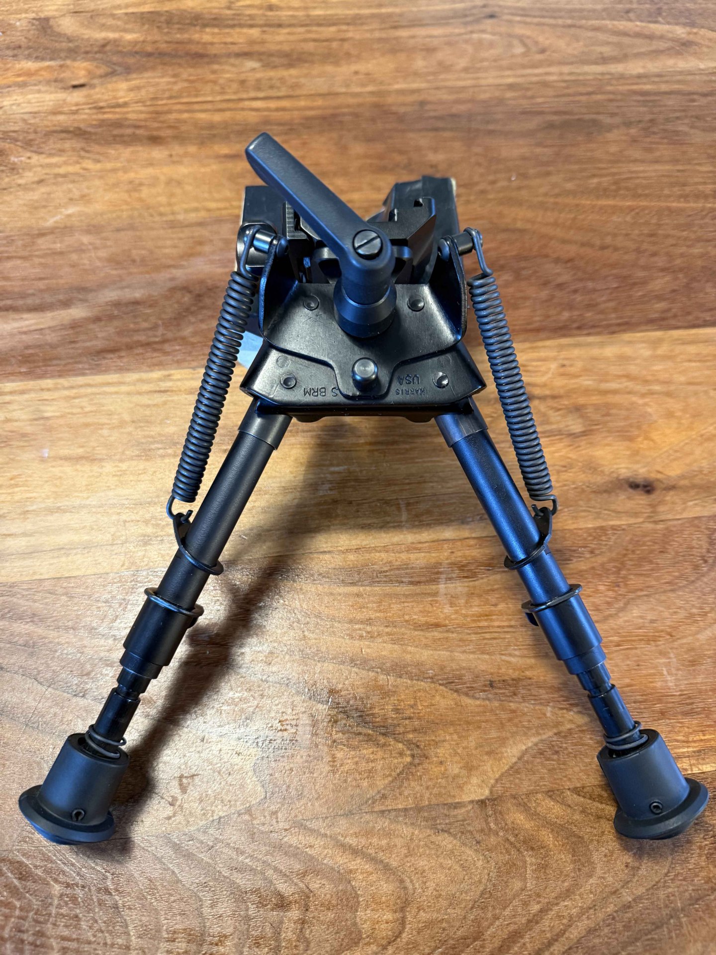 Harris S-BRM Zweibein – mit KMW PodLoc und RRS Adapter (Remington 700, Tikka, MDT, Long Range) – Bild 3