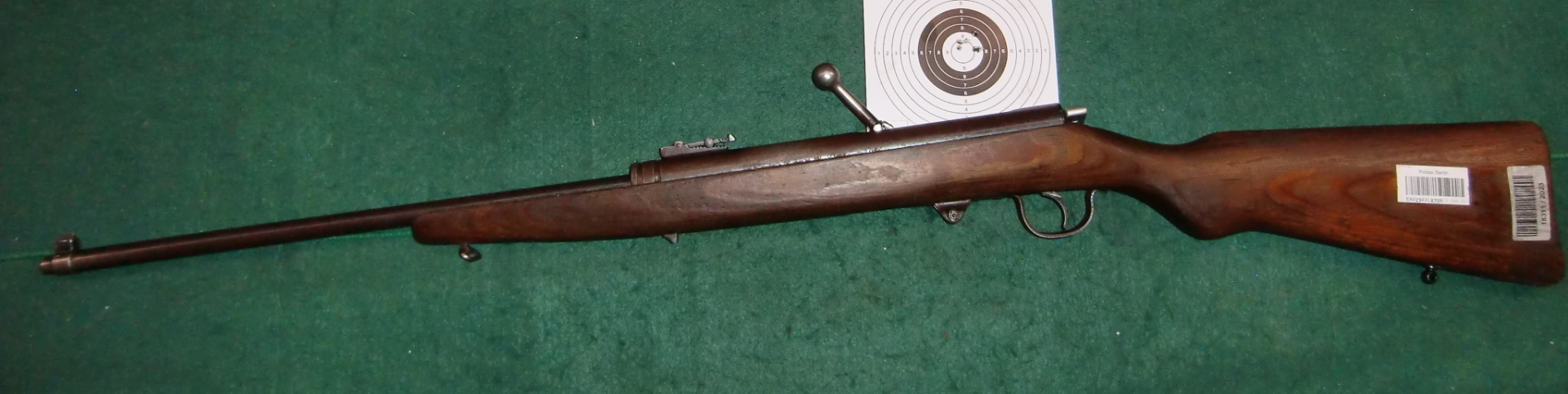 Haenel Sportmodell 49 **ohne a** 9-1953 Schichtholzschaft rötlich Funktionsgeprüft – Bild 2