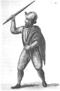 Venezianischer Kampfstock + Buckler - Rapier, Degen, Dolch, Shillelagh – Bild 3