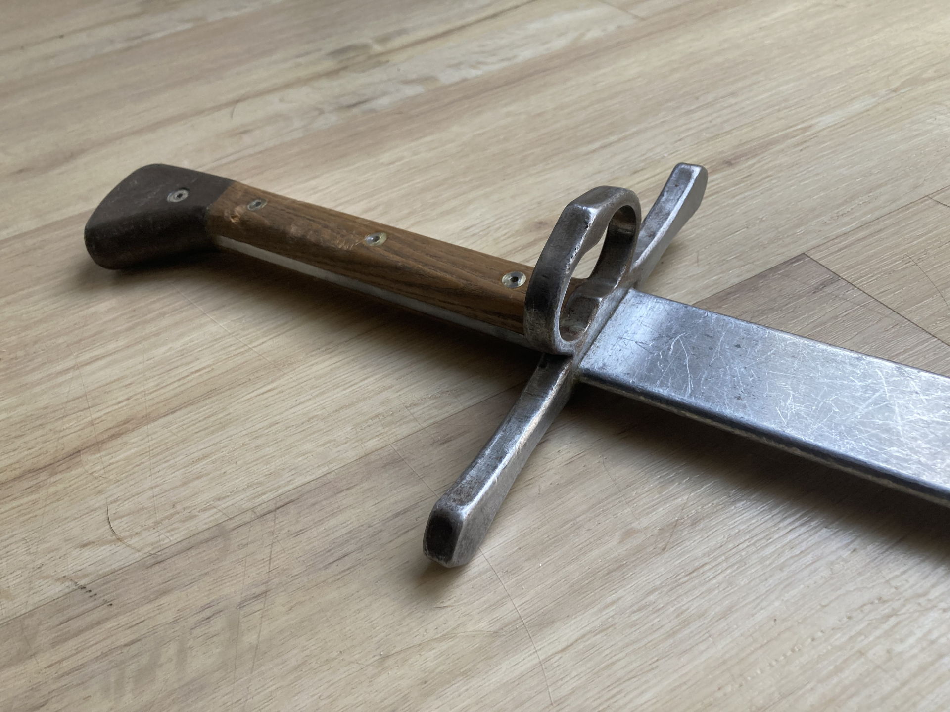 Langes Messer + Buckler - Rapier, Schwert, Degen, Säbel, Dussack – Bild 2