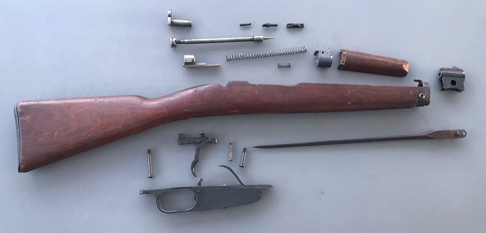 Carcano Moscetto Schaft und freie Teile – Bild 1