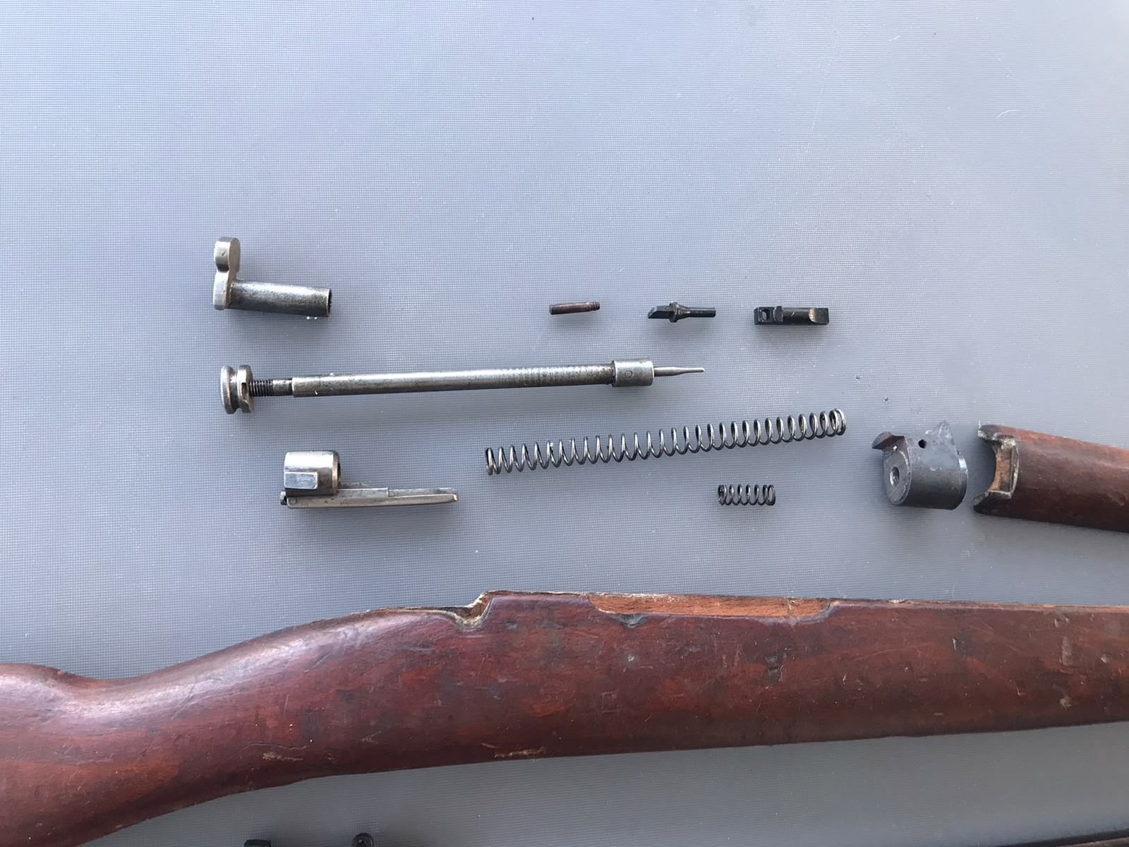 Carcano Moscetto Schaft und freie Teile – Bild 2