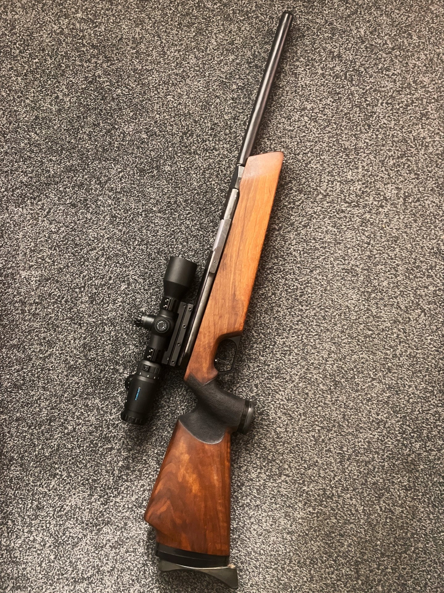 FWB 300s mit ZF, Custom, gekürzt - darum nun sehr handlich – Bild 1