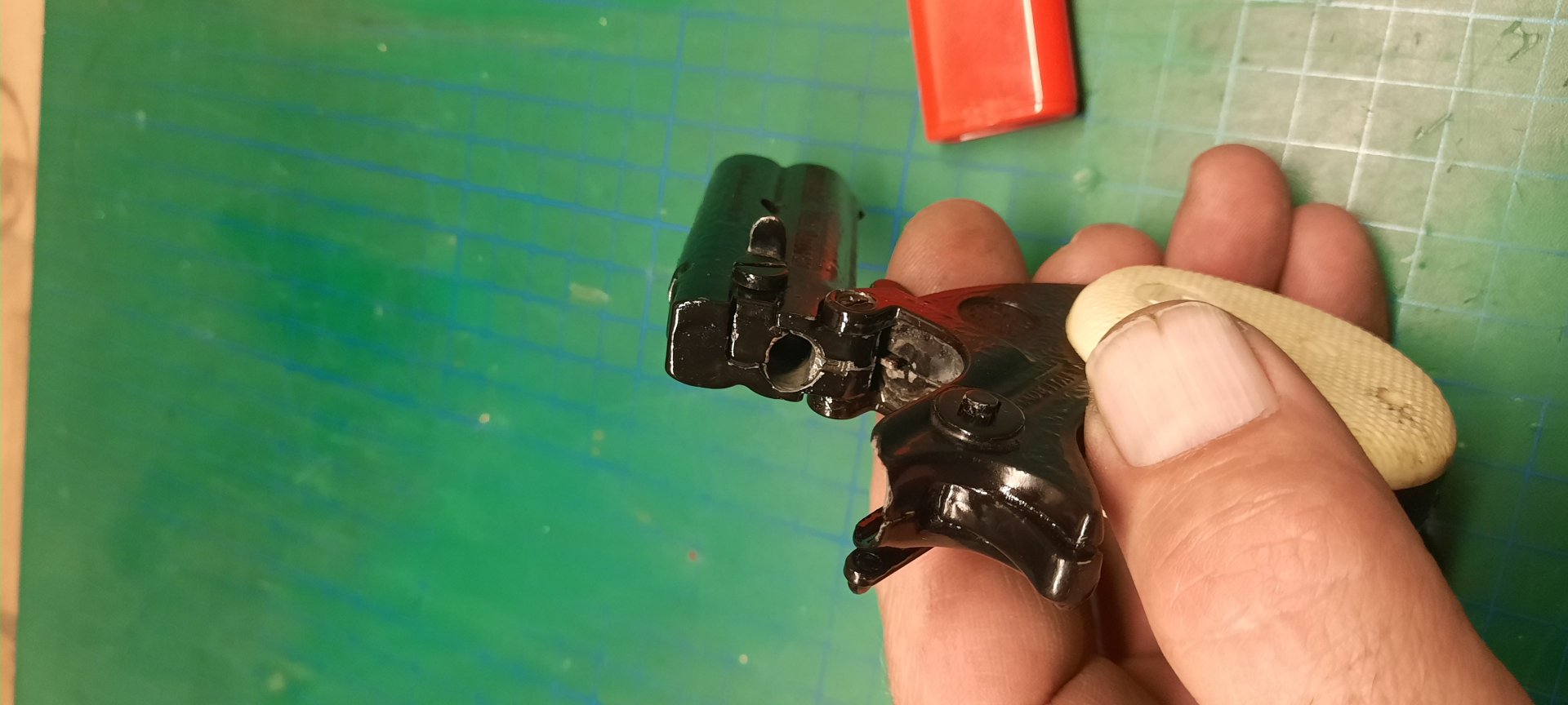 Alte mini Derringer 6mm Umarex – Bild 2