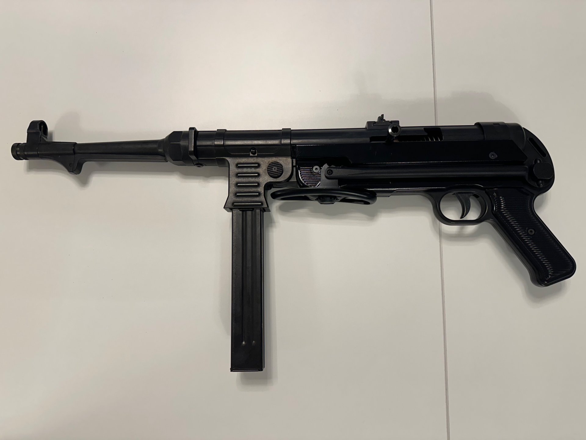 MP40 Schreckschuss Maschinenpistole 9mm P.A.K. Knall GSG – Bild 3