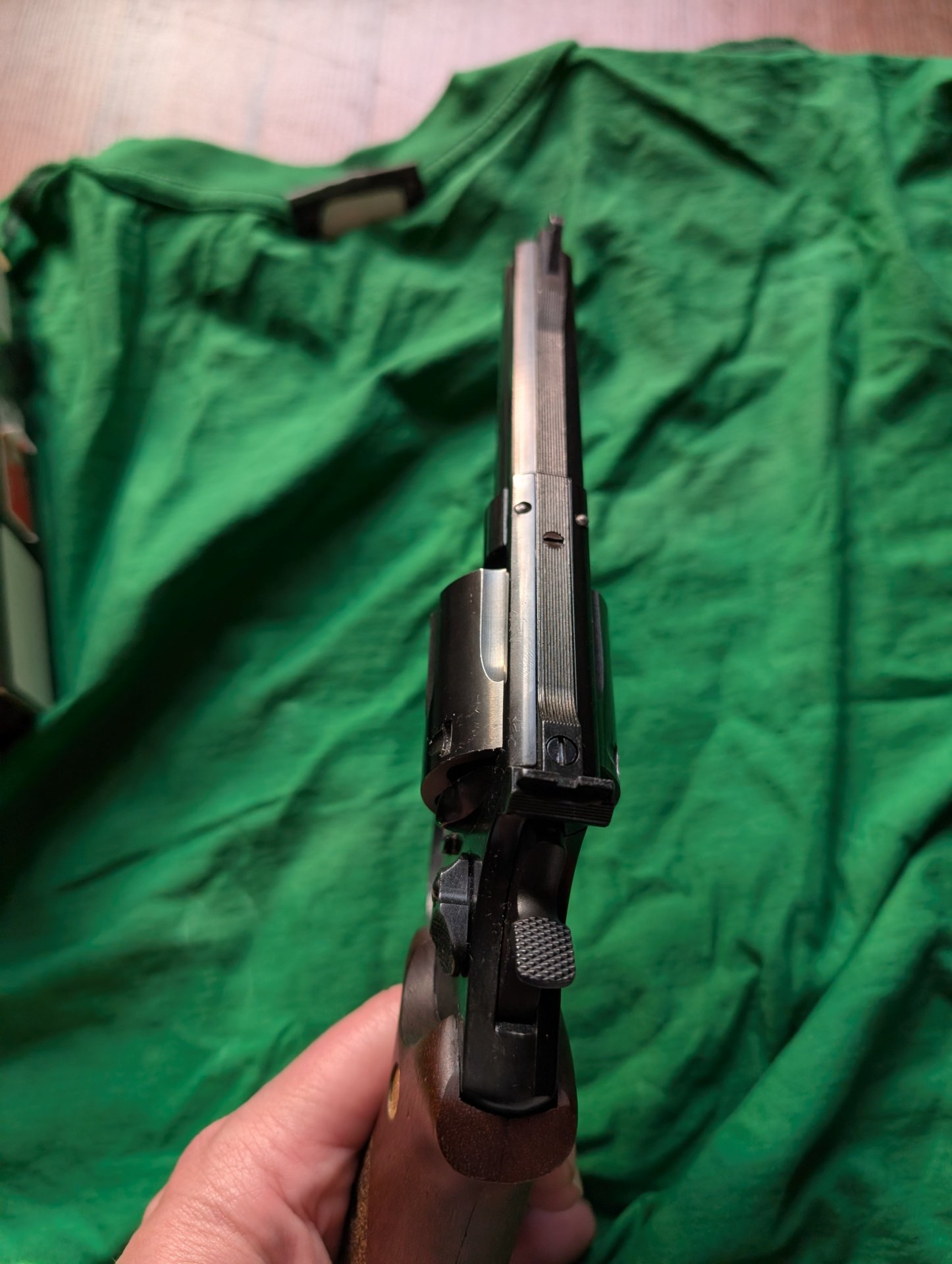 Sammlerstück Gasrevolver ERMA EGR 77 Kal.9mm Schreckschuss PTB 233 – Bild 9