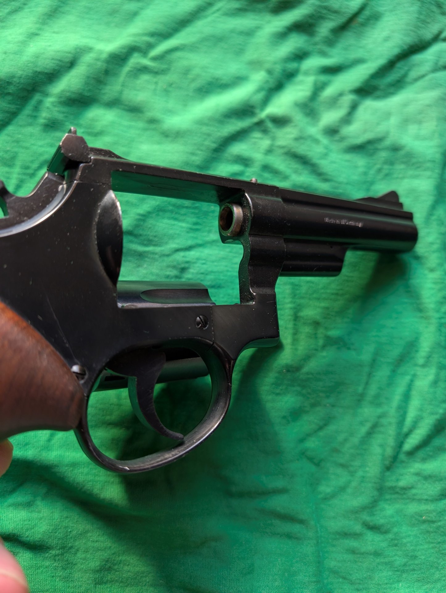 Sammlerstück Gasrevolver ERMA EGR 77 Kal.9mm Schreckschuss PTB 233 – Bild 5
