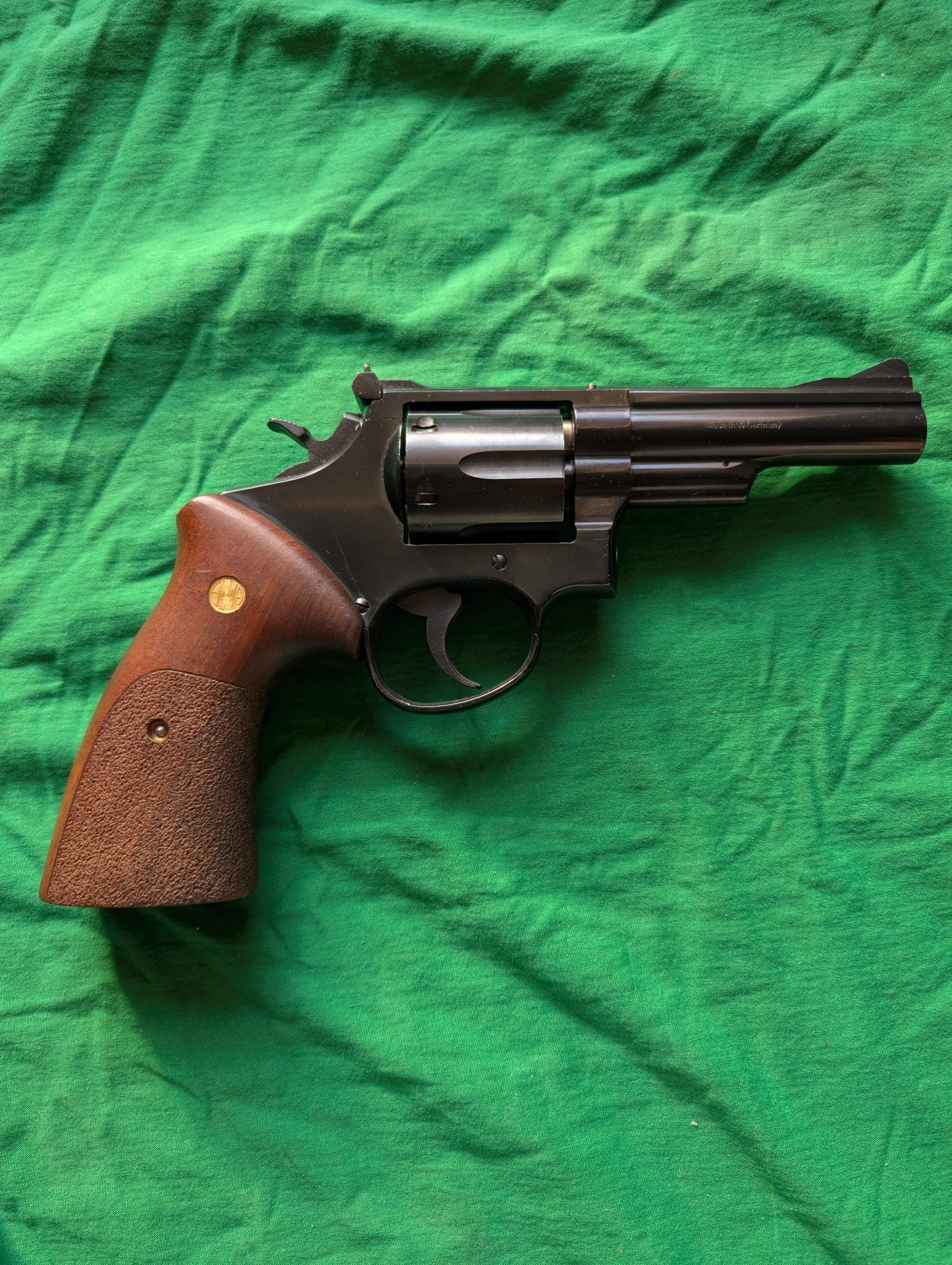 Sammlerstück Gasrevolver ERMA EGR 77 Kal.9mm Schreckschuss PTB 233 – Bild 3