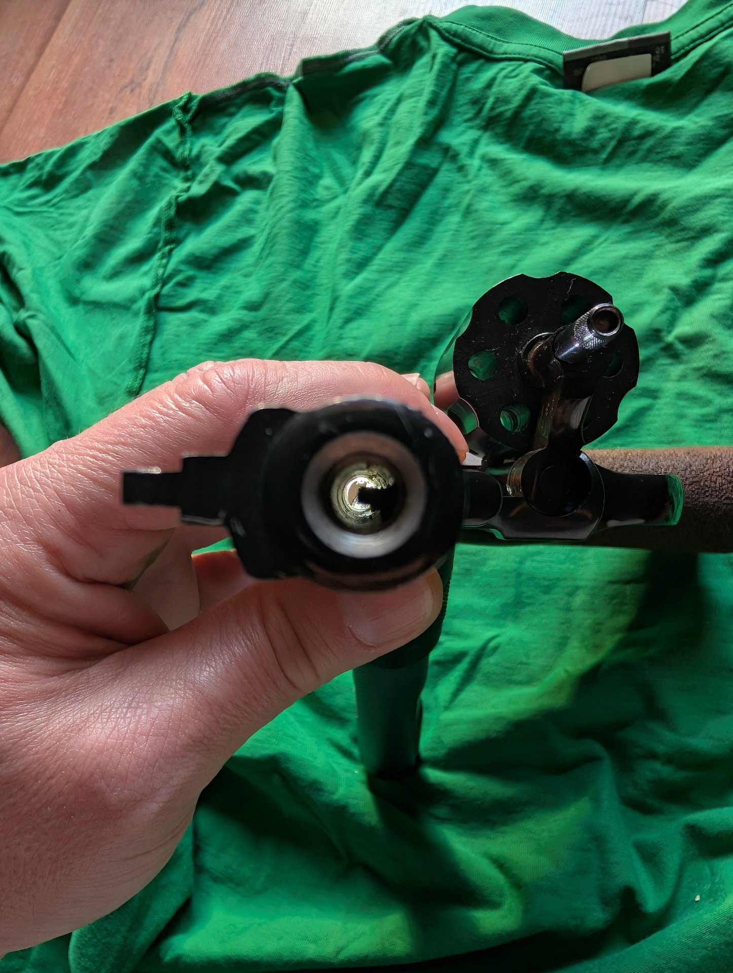 Sammlerstück Gasrevolver ERMA EGR 77 Kal.9mm Schreckschuss PTB 233 – Bild 8