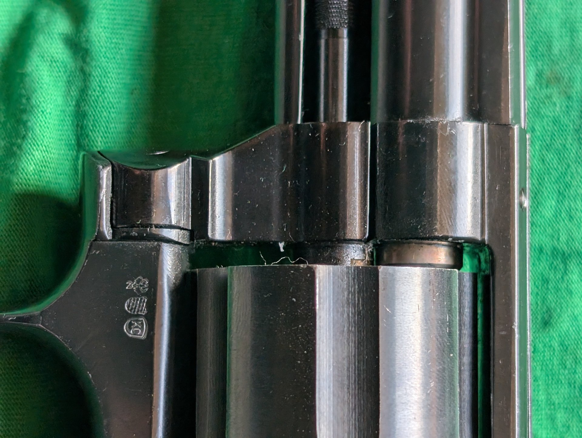 Sammlerstück Gasrevolver ERMA EGR 77 Kal.9mm Schreckschuss PTB 233 – Bild 11
