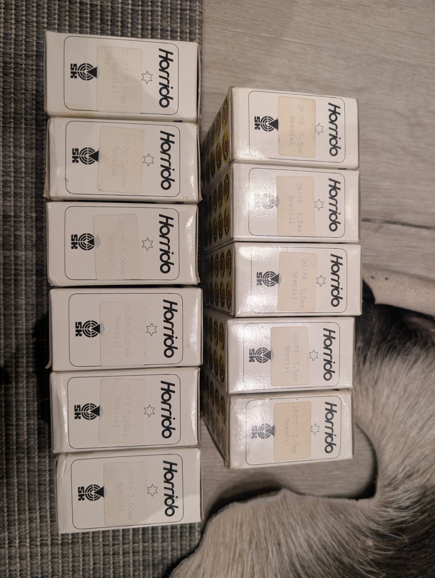 110 Schrotpatronen Horrido 20/70 3,0 und 3,5 – Bild 2