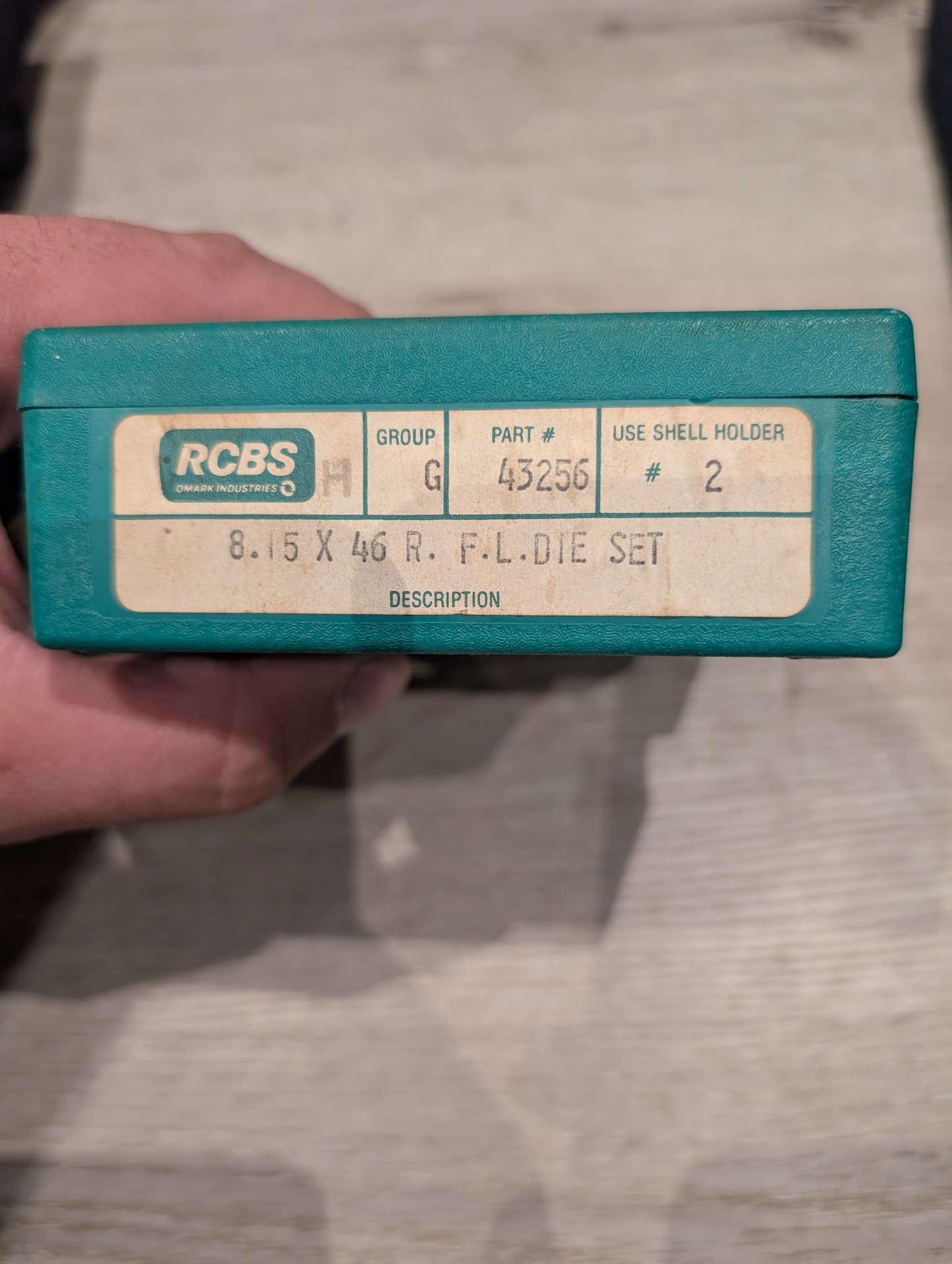 Matrize 8,15x46R Feuerstutzen 8,15 x 46 R RCBS – Bild 2