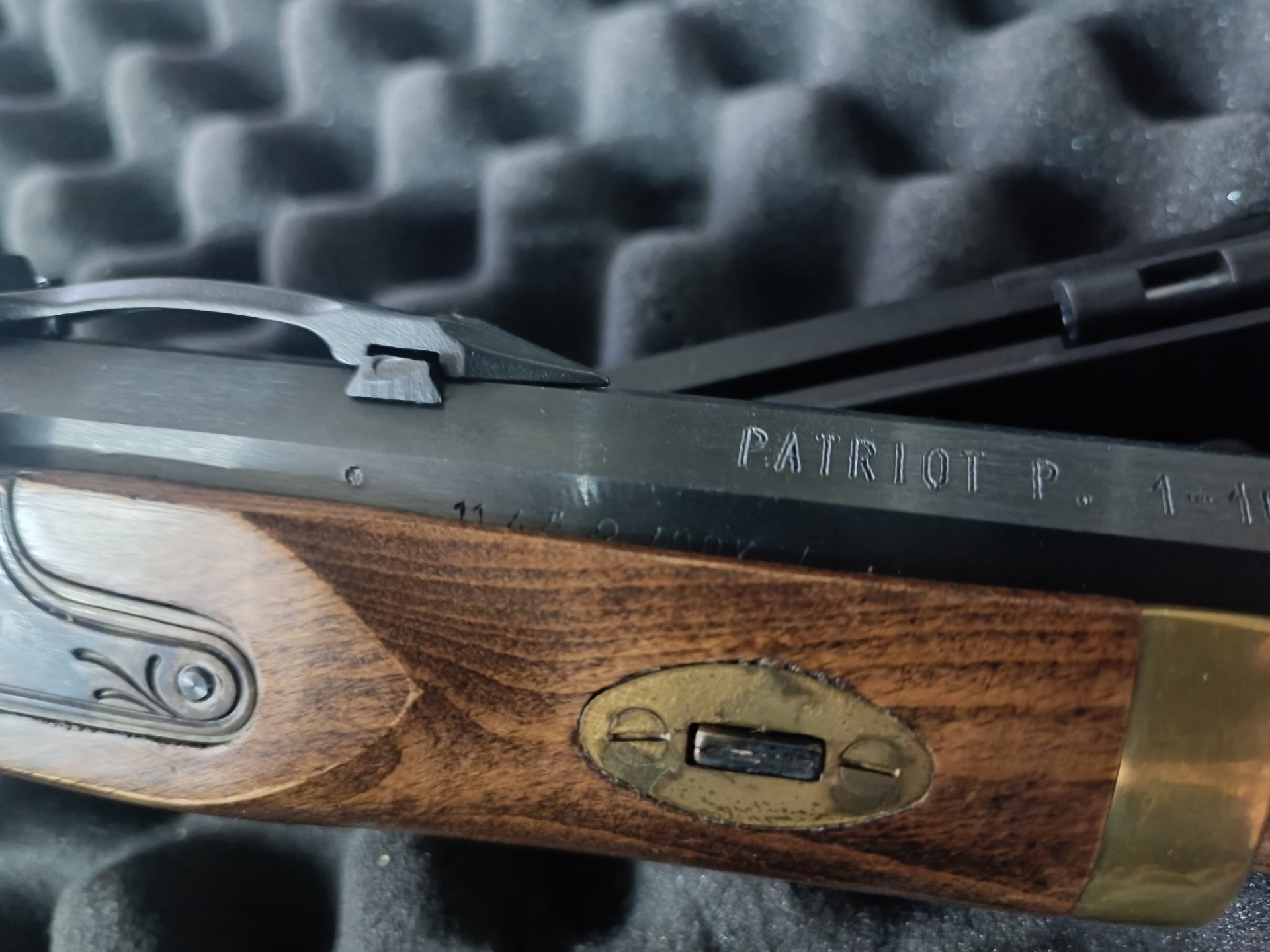 Ardesa Vorderlader Patriot Pistole Schwarzpulver Perkussion Kal. .45 BP frei ab 18 – Bild 8