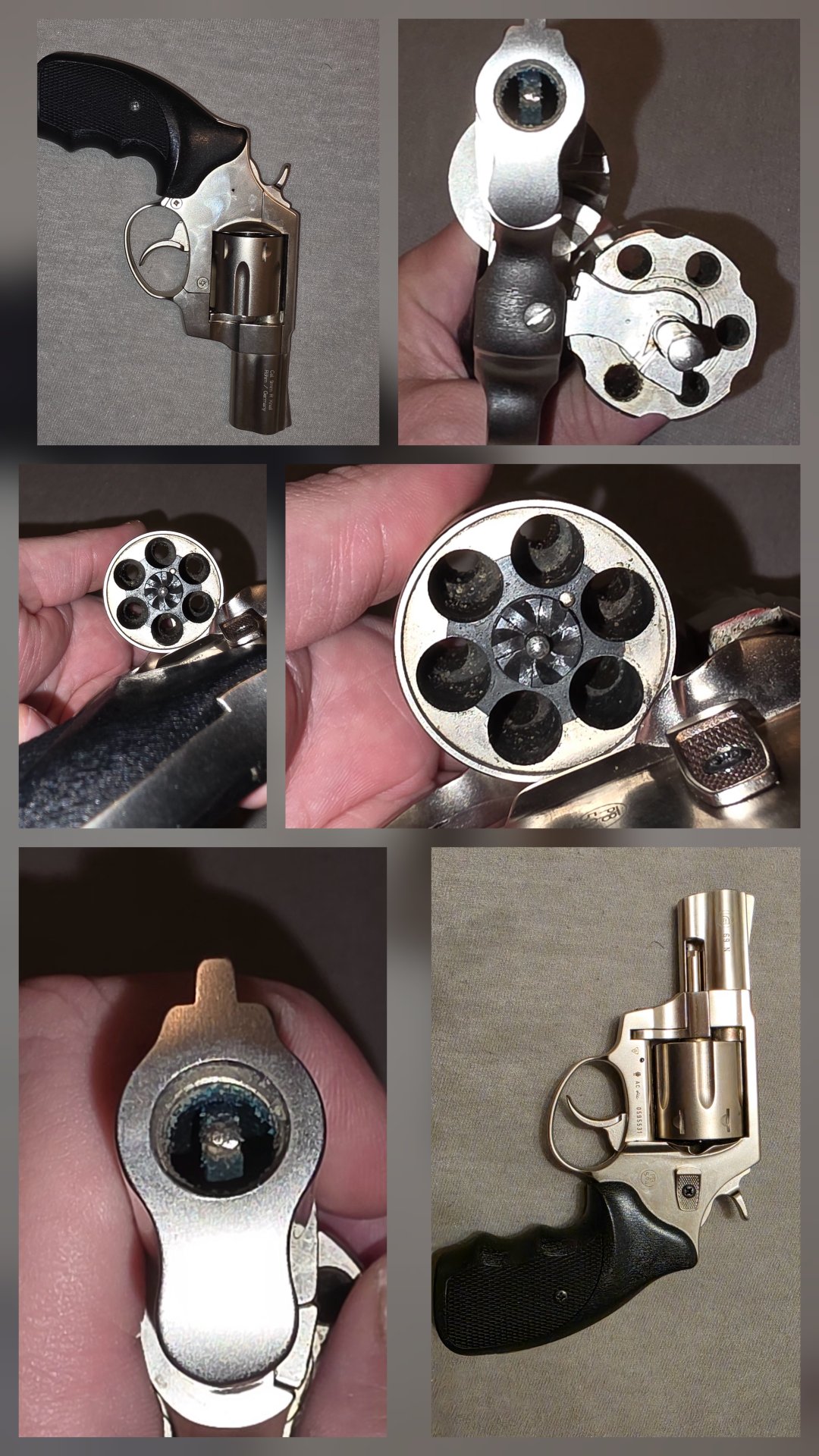 Röhm RG 69 N | Kaliber 9mm R Knall | PTB 594 | Vernickelt / Stahltrommel – Bild 1