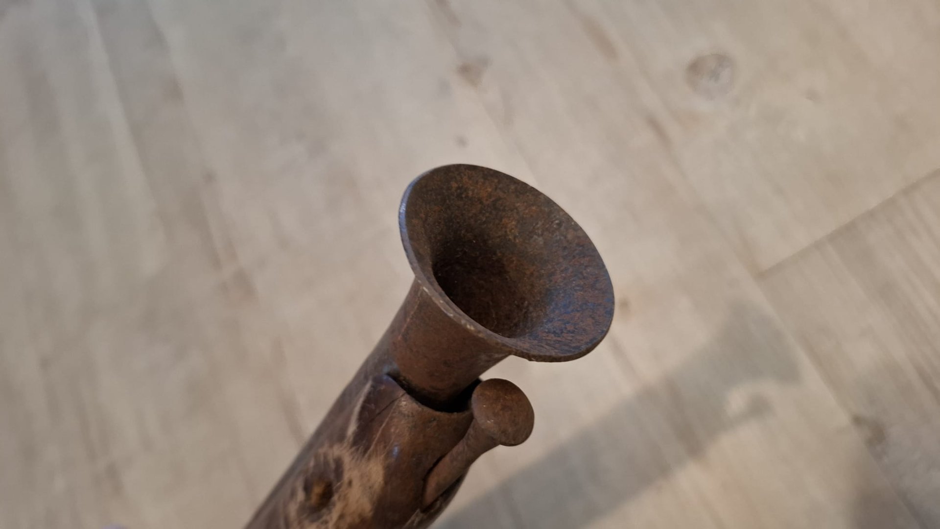 Vorderlader Pistole Perkussionspistole historisch Ordonnanz Blunderbuss Tromblon – Bild 1