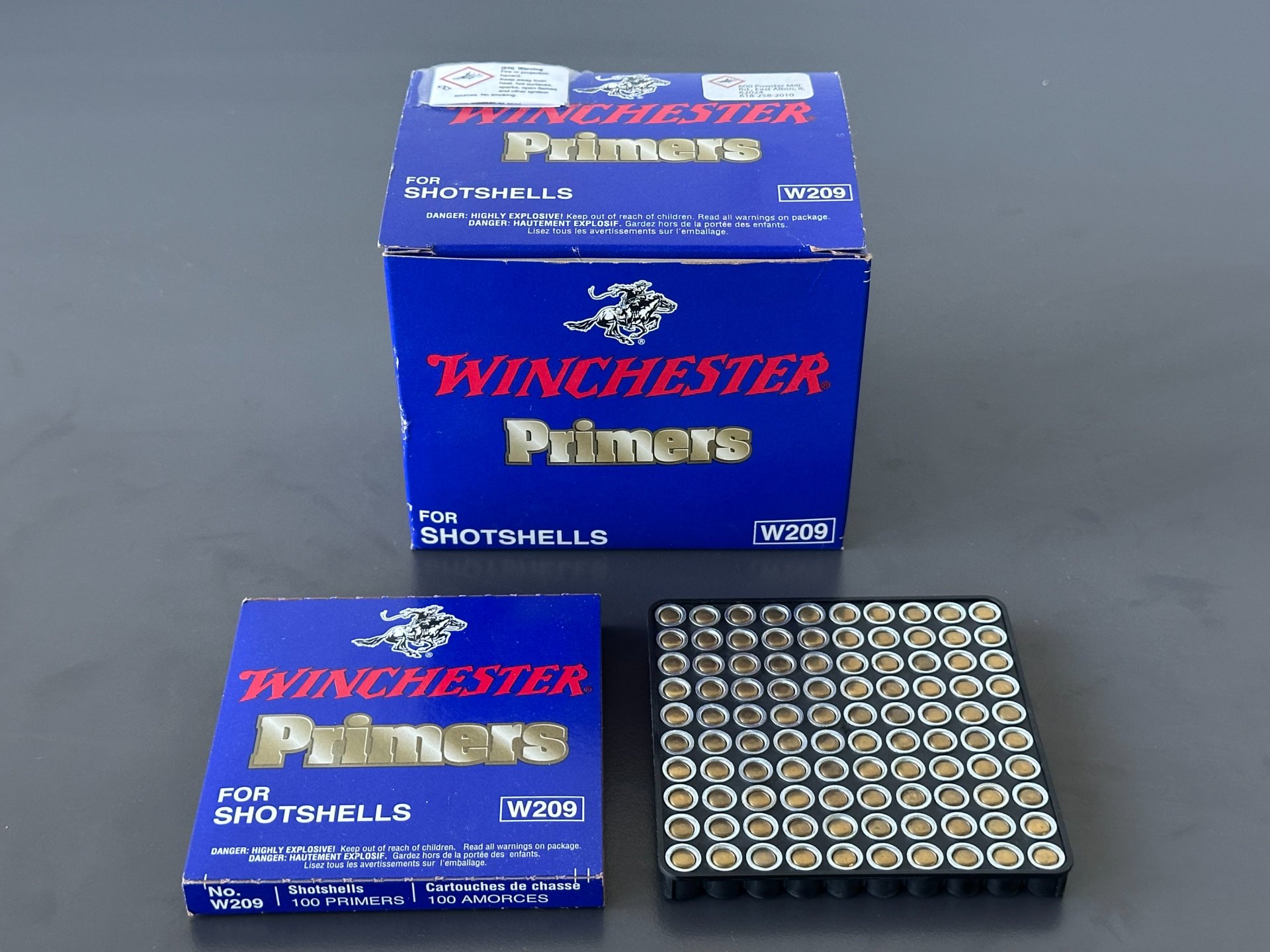 400 Stück Zündhütchen Winchester W209 (Schrotpatronen / Shotshell) - Nur Abholung Berlin-Mitte – Bild 1