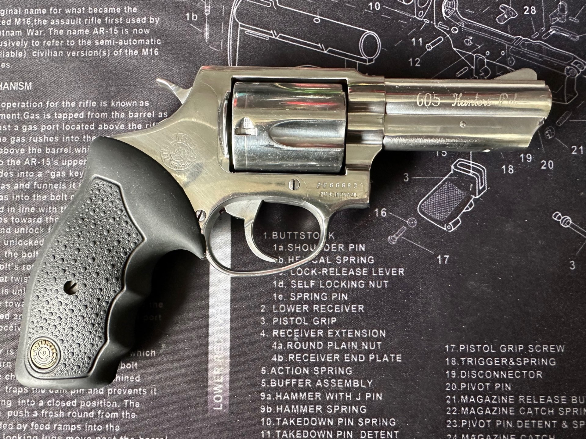 Taurus 605 Hunters Pal .357 Magnum, Fangschussrevolver, sehr guter Zustand – Bild 2