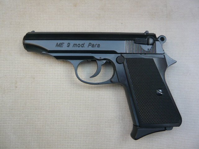 Alte Pistole ME 9 mod. Para cal. 9 mmPAK – Bild 2