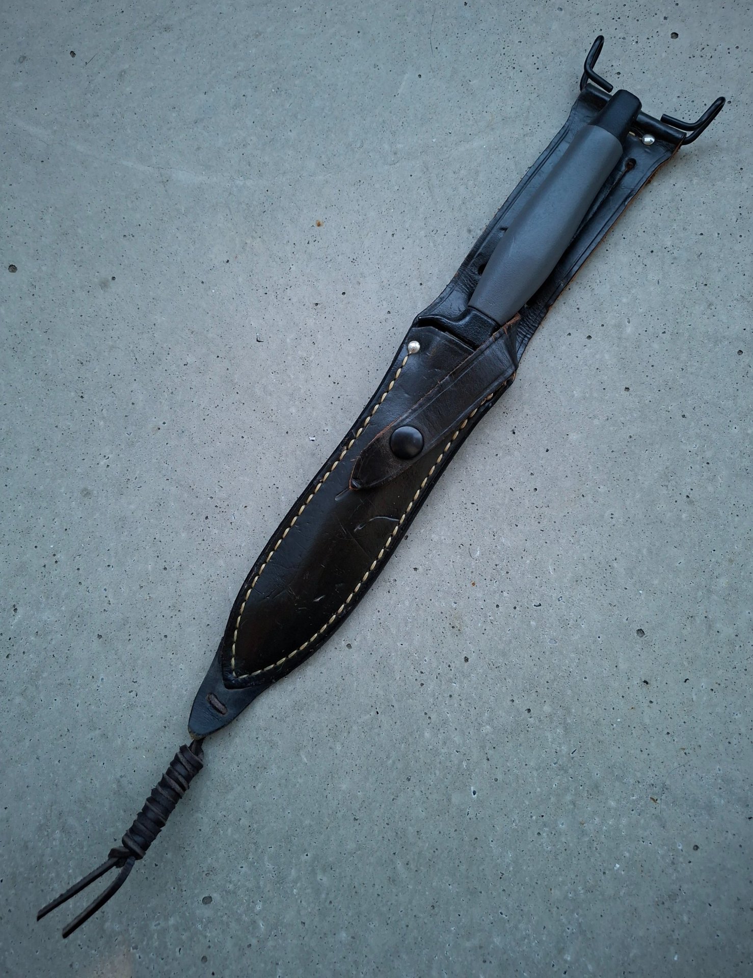 Gerber Mark II Kampfmesser, 050959, Herstellungsjahr 1976, Grabendolch, Kampfmesser, Bajonett – Bild 1