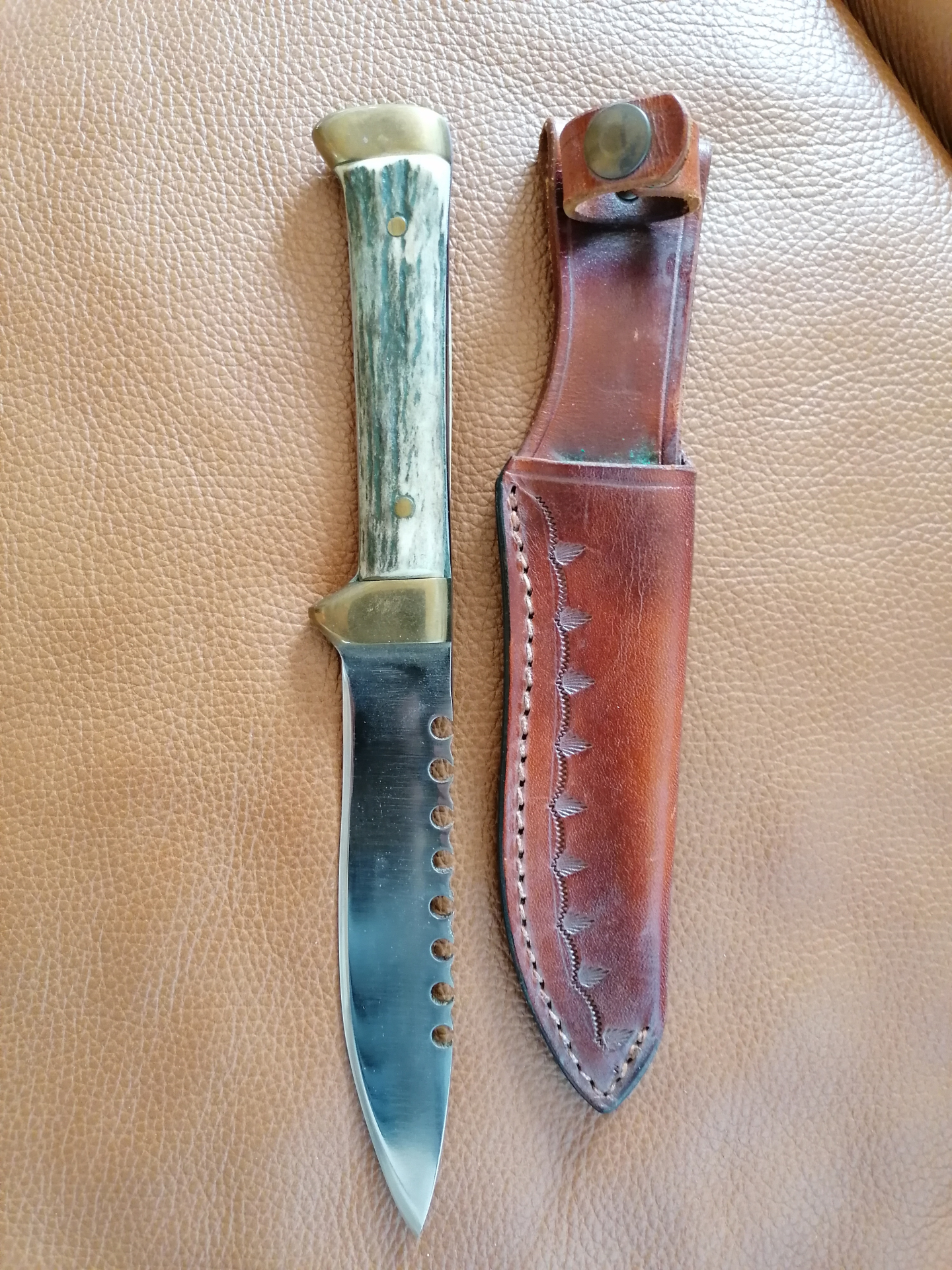 Jagdmesser handgefertigt – Bild 2