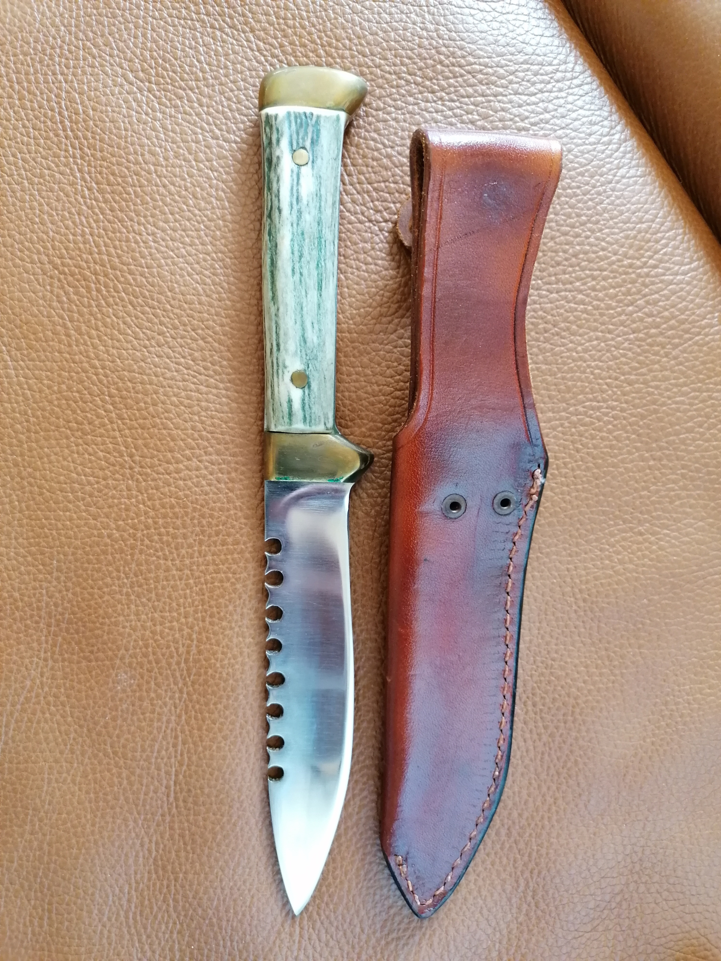 Jagdmesser handgefertigt – Bild 1