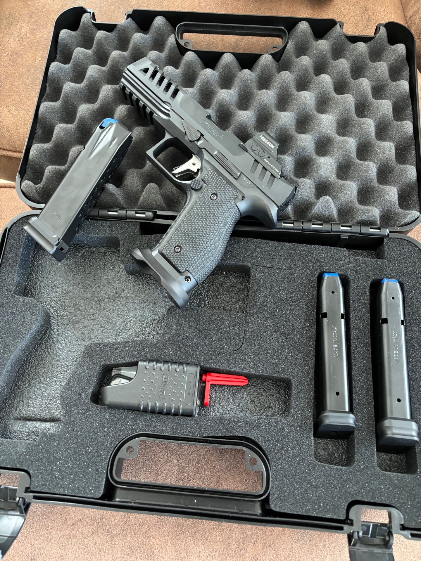 Walther PDP Full Size Steel Frame 5 Zoll Neuwertig – Bild 6