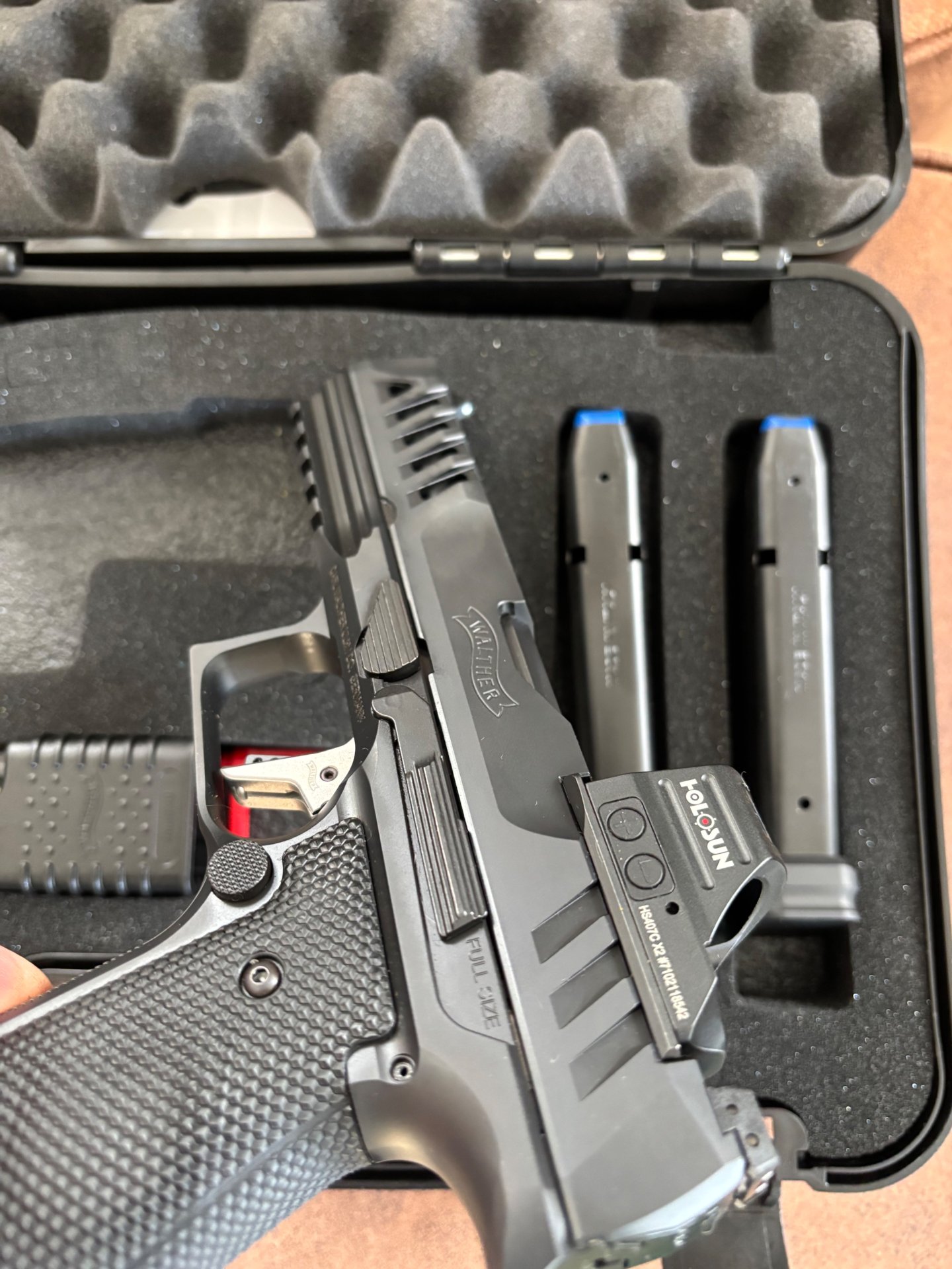Walther PDP Full Size Steel Frame 5 Zoll Neuwertig – Bild 4