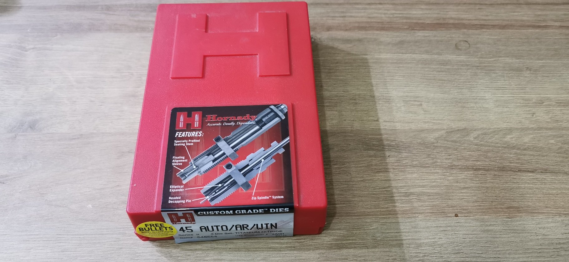 Matritzensatz Hornady Cust. Grade .45 Auto / .45 Auto Rim / .45 Win Mag – Bild 3