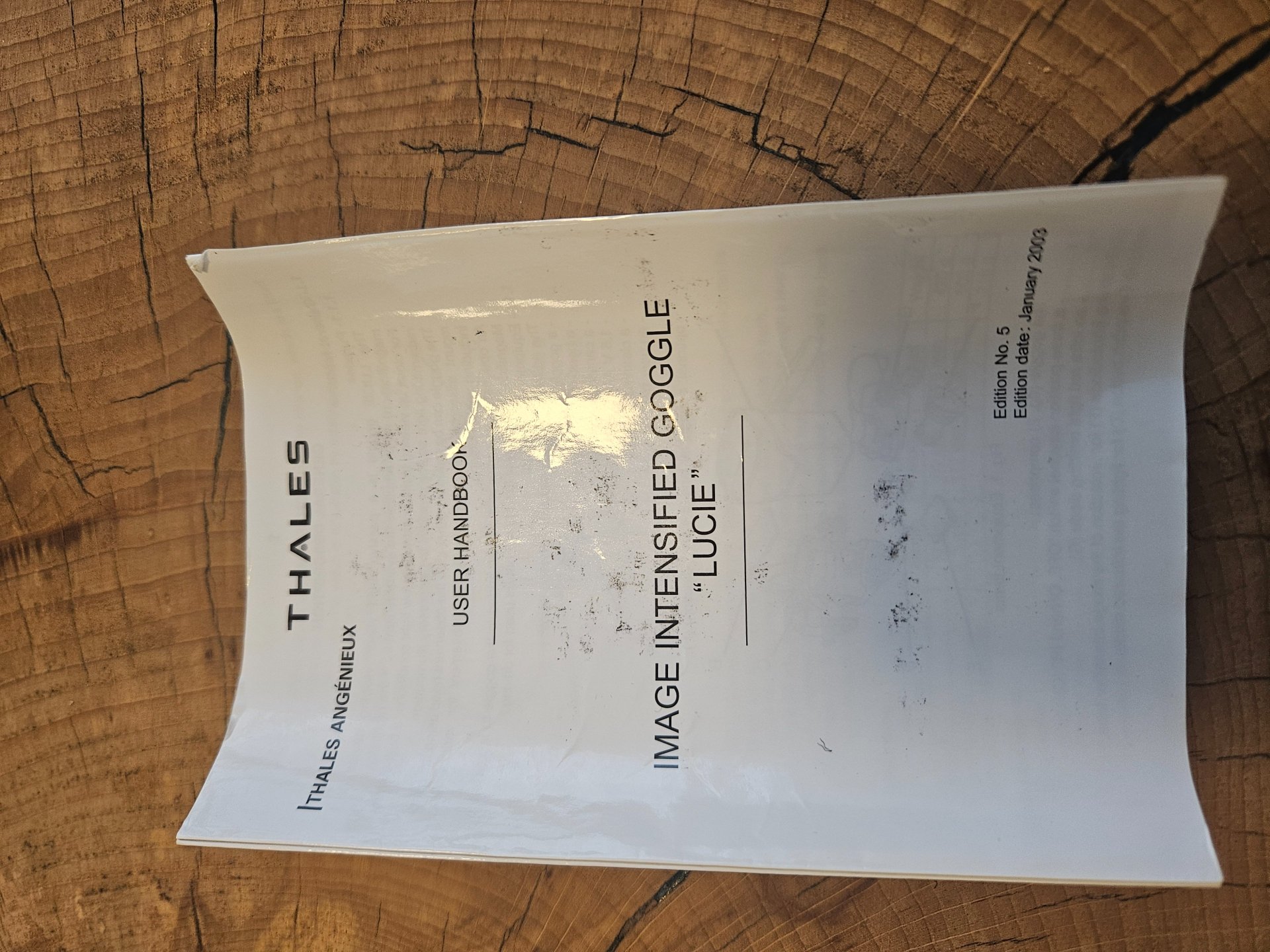 Thales Angénieux LUCIE Nachtsichtgerät – Headmount, Magnifier, Tasche & Originalhandbuch – Bild 11
