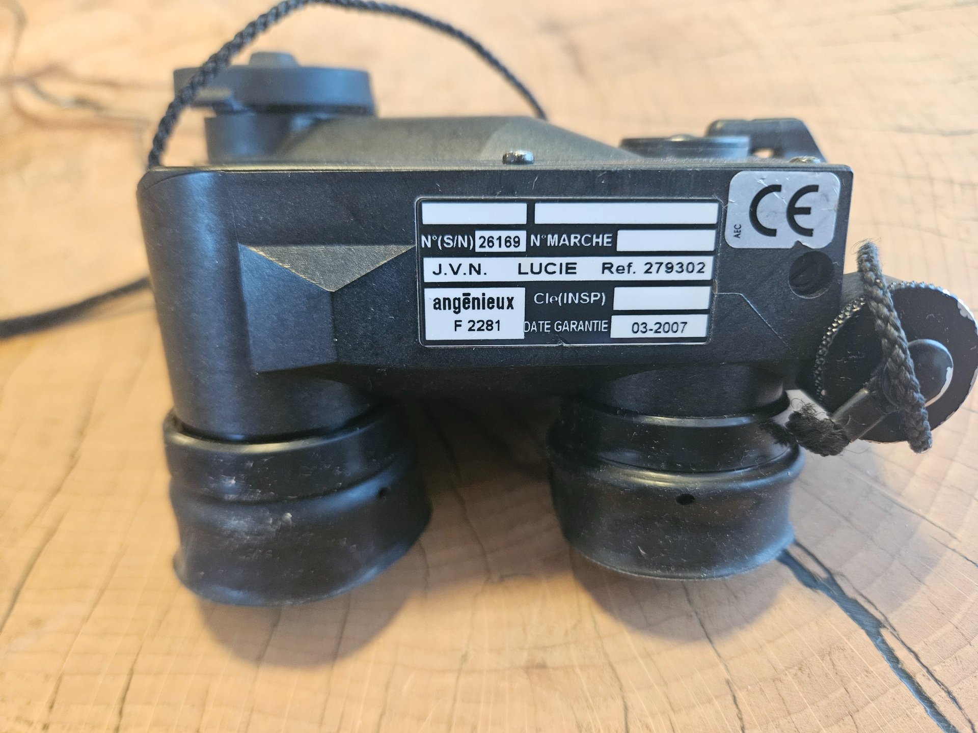 Thales Angénieux LUCIE Nachtsichtgerät – Headmount, Magnifier, Tasche & Originalhandbuch – Bild 3