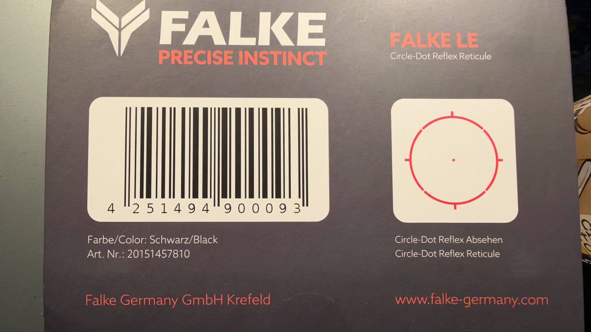 Heckler & Koch 770, Kal. .308 mit Falke LE Red Point Dot – Bild 8