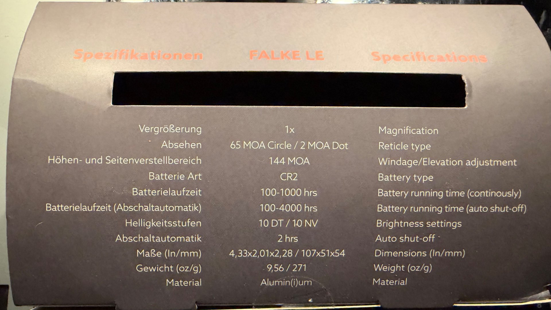 Heckler & Koch 770, Kal. .308 mit Falke LE Red Point Dot – Bild 9