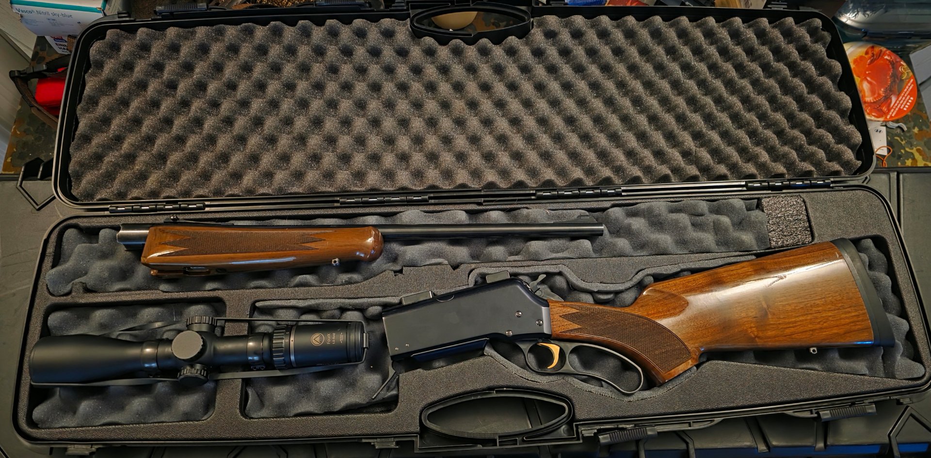 Browning BLR kal. 308 , Take down – Bild 1