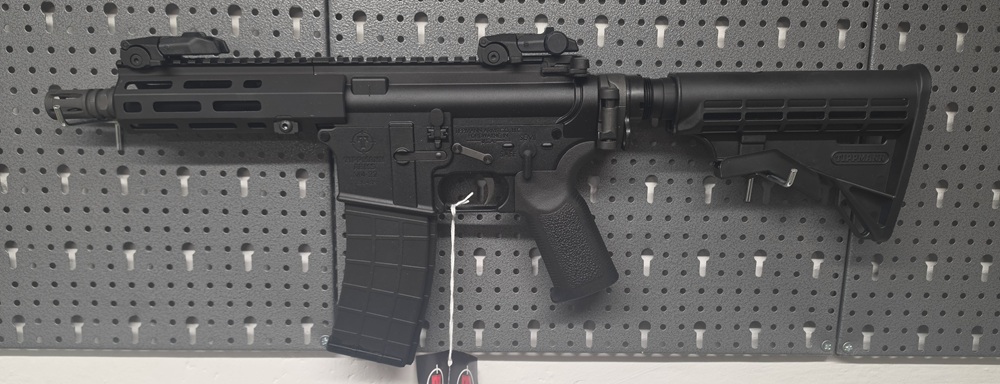 TIPPMANN M4-22 BUG OUT MICRO ELITE PISTOL M-LOK .22 LR 7"/18CM SCHWARZ – Bild 1