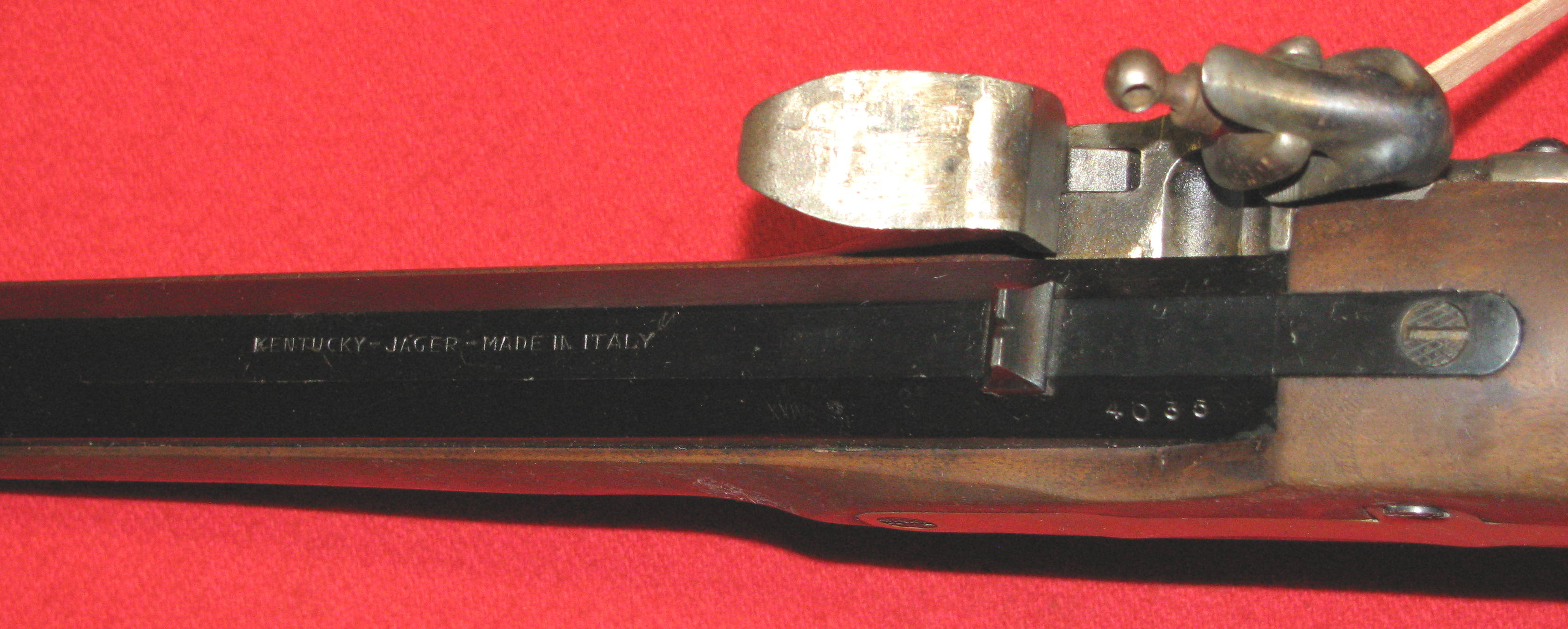 KENTUCKY - JÄGER - Steinschloss Vorderlader Pistole – Bild 3