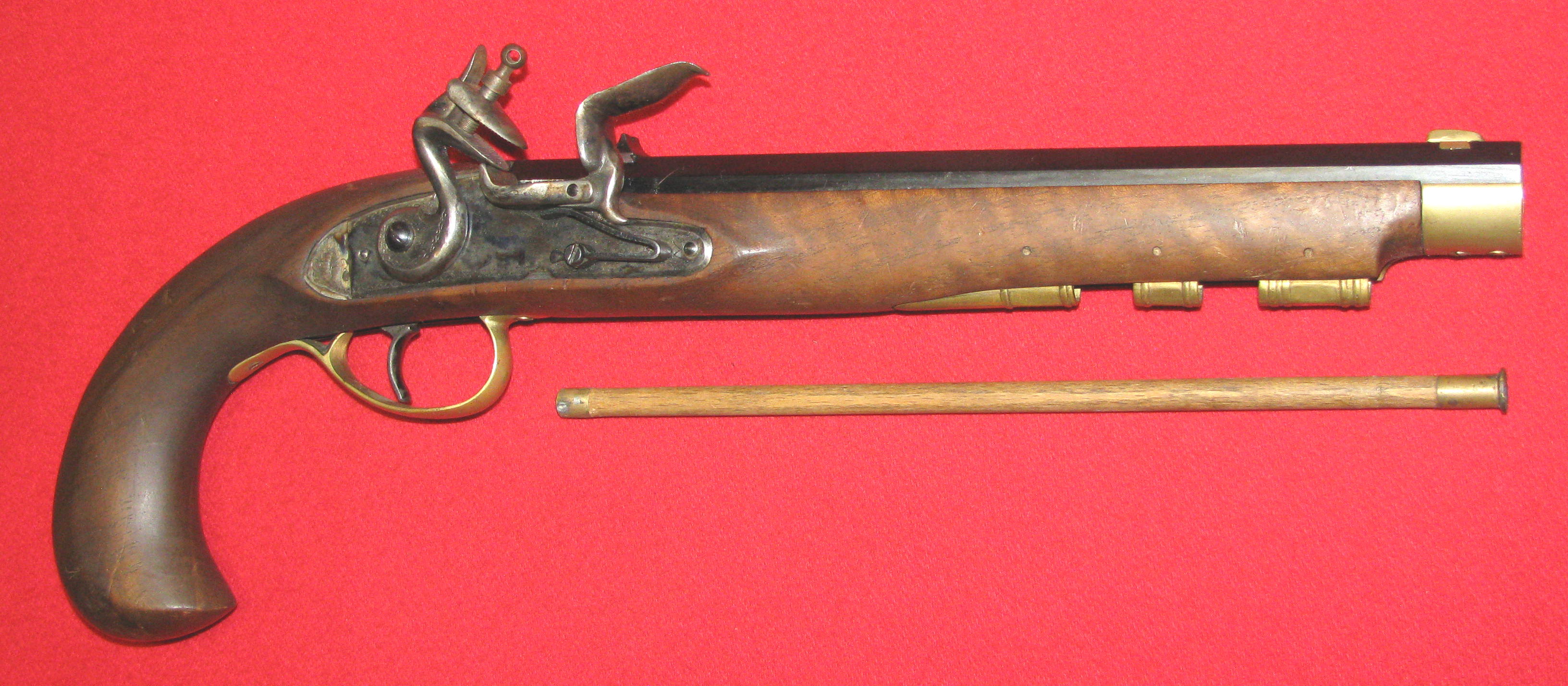 KENTUCKY - JÄGER - Steinschloss Vorderlader Pistole – Bild 4