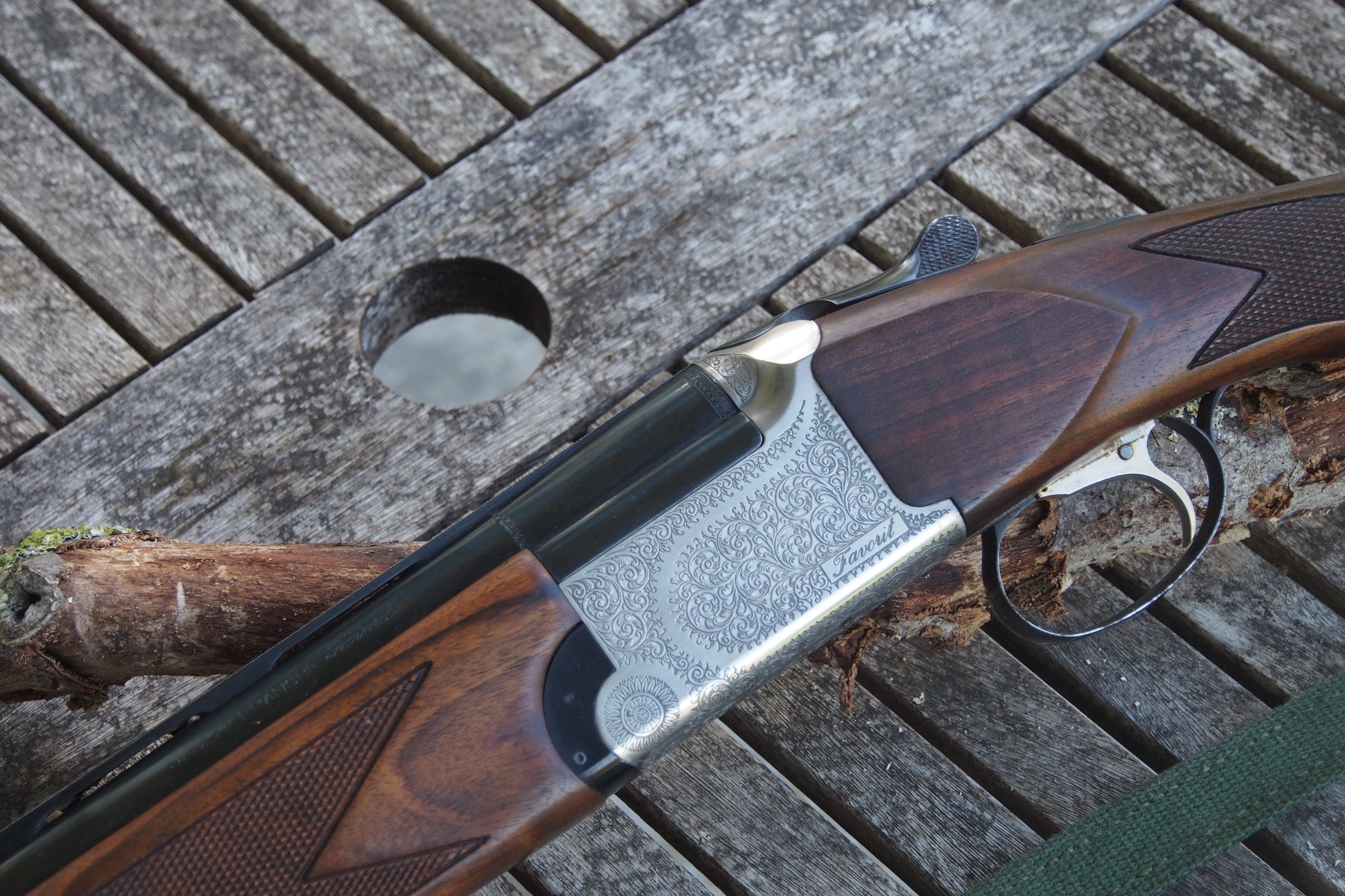 Bockdoppelflinte Sauer Franchi Favorit 12/70 kaum geschossen – Bild 5