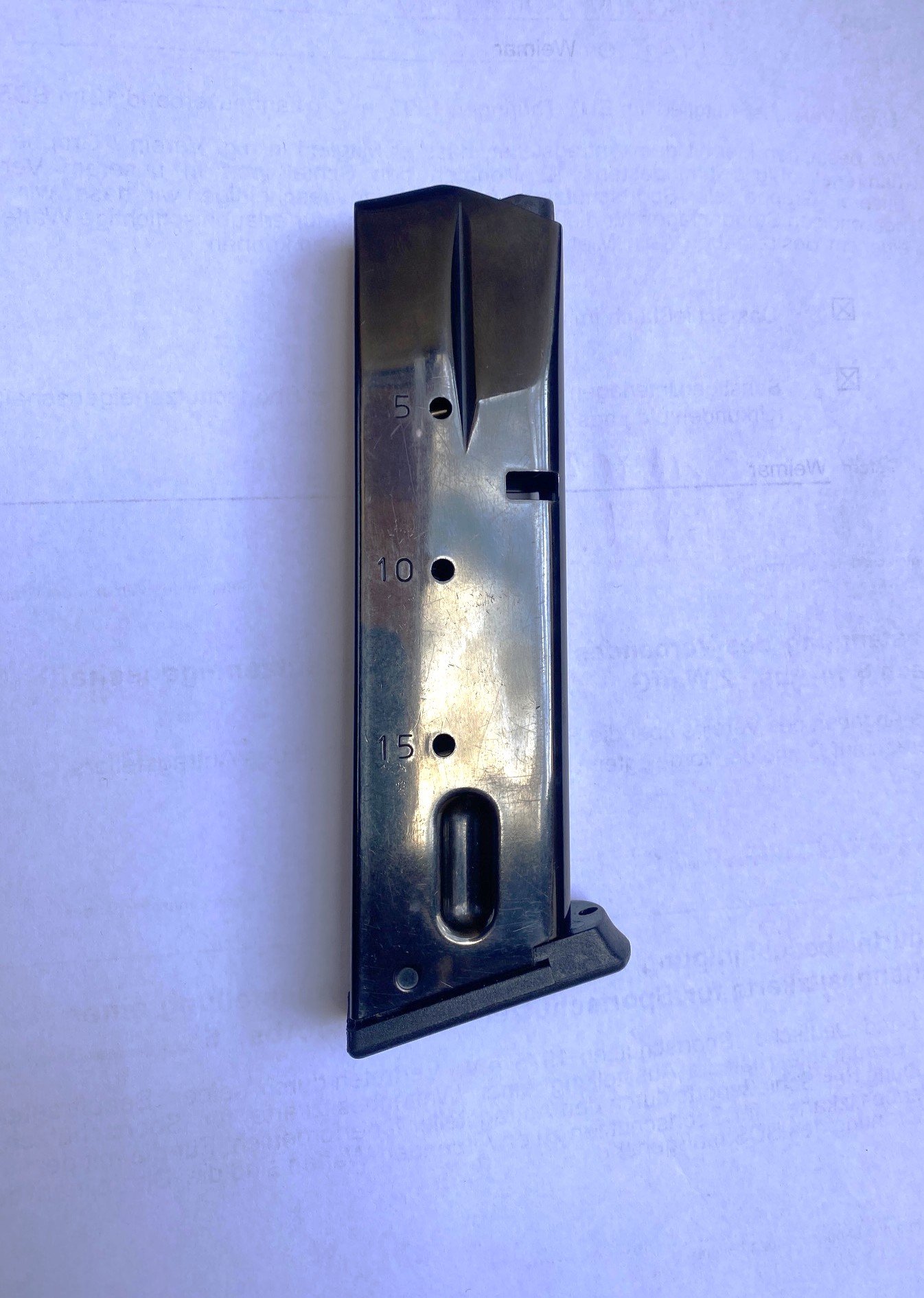 Pistolen-Magazin für S&W TargetChampion 9mm Luger, 59../915 – Bild 2