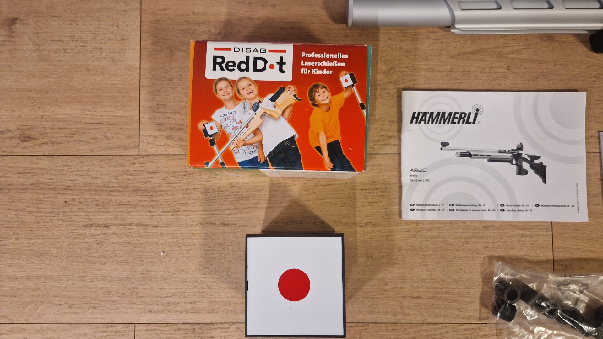 Hämmerli AR20 LTS Hybrid mit RedDot Laserzielbox OVP – Bild 2