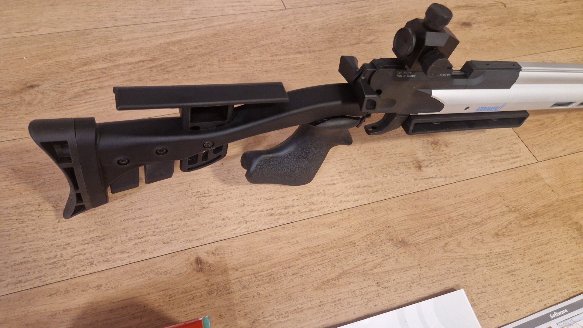 Hämmerli AR20 LTS Hybrid mit RedDot Laserzielbox OVP – Bild 7