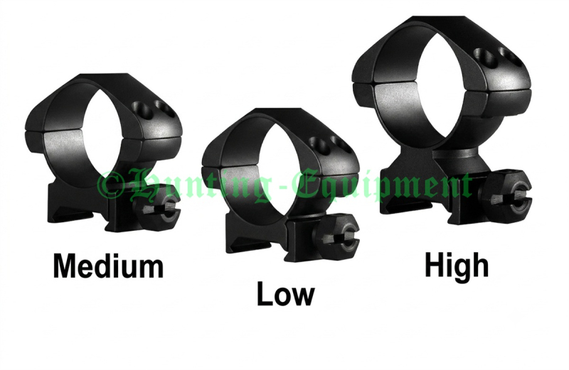 Hawke Montageringe Stahl 25,4mm Bauhöhen 4mm 9mm 14mm Versandkostenfrei 23000 23001 23002 – Bild 1