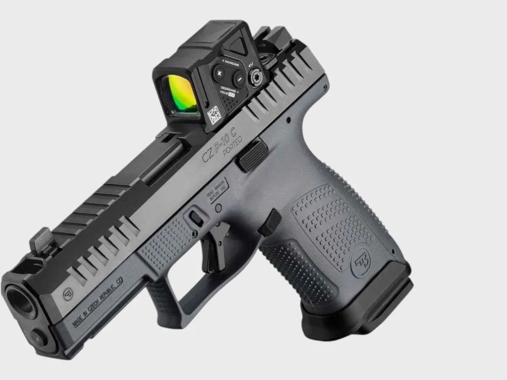 CZ P-10 C OR Ported COA / 9mm – inkl. Aimpoint COA – Neuware – Bild 3