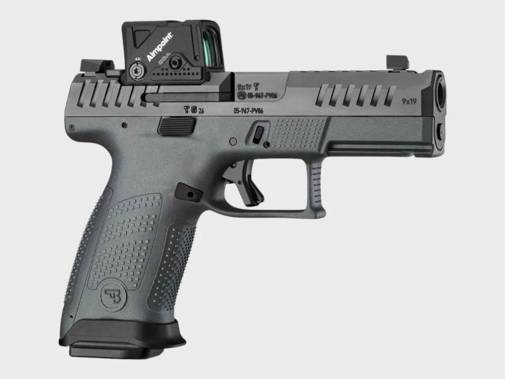 CZ P-10 C OR Ported COA / 9mm – inkl. Aimpoint COA – Neuware – Bild 1