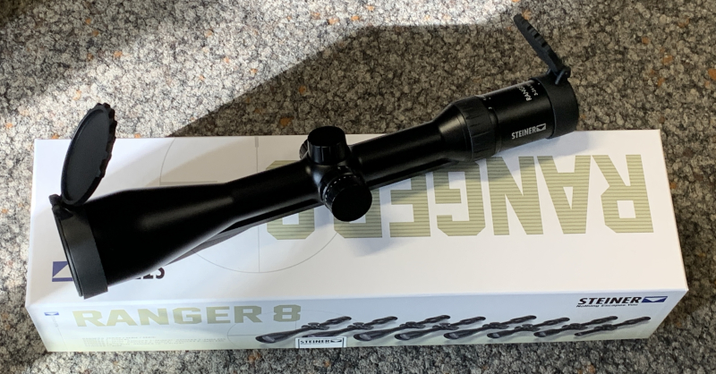 Neuware--- Steiner Ranger 8 3-24x56 mit Schiene ( Zeiss ZM / VM ) Leuchtabs. 4-AI – Bild 1